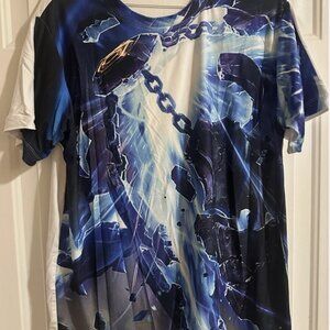 Xerath League Of Legends Riot Games AOP Gaming T-Shirt Mens Large